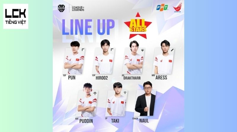 Danh Sách VCS All Stars – KeSPA Cup 2024